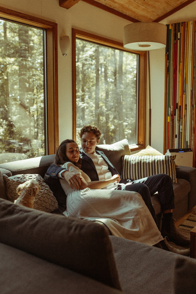 airbnb elopement in sea ranch