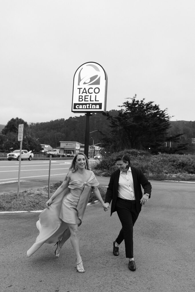 Taco bell engagement session