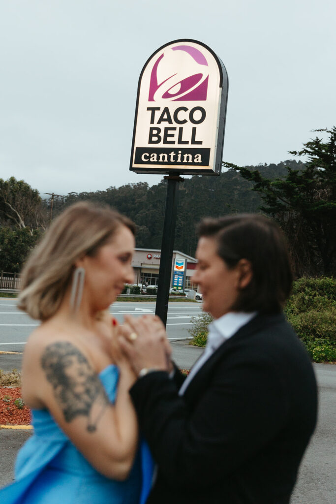 Taco bell engagement session