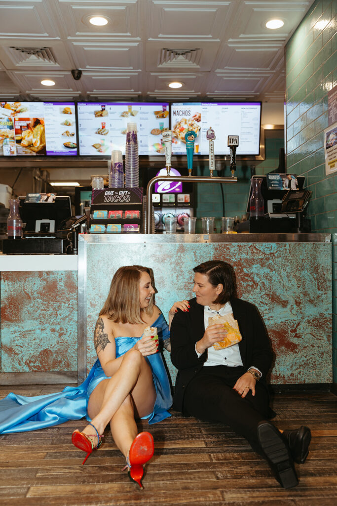 Taco bell engagement session